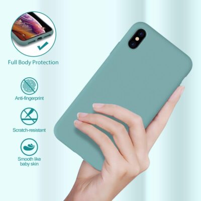 Sviesiai zalia spalva deklas Apple iPhone X XS X-level Dynamic rankoje