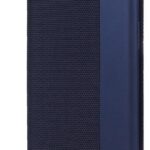 Tamsiai mėlynas atverčiamas dėklas Samsung Galaxy A025 A02s Smart Senso su tekstūruota priekyje