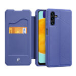 Tamsiai mėlynas atverčiamas dėklas Samsung Galaxy A136 A13 5G Dux Ducis Skin X su kortelių laikikliu