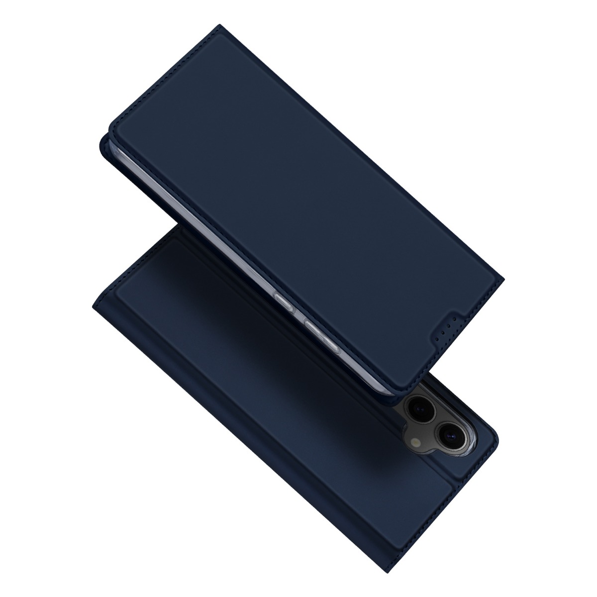 Tamsiai mėlynas atverčiamas dėklas Samsung S926 S24 Plus Dux Ducis Skin Pro Tamsiai mėlynas atverčiamas dėklas Samsung S926 S24 Plus modeliams