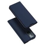 Tamsiai melynas atverciamas deklas Xiaomi Redmi Note 11T 5G Dux Ducis Skin Pro su apsauga ir kameru islaizimu