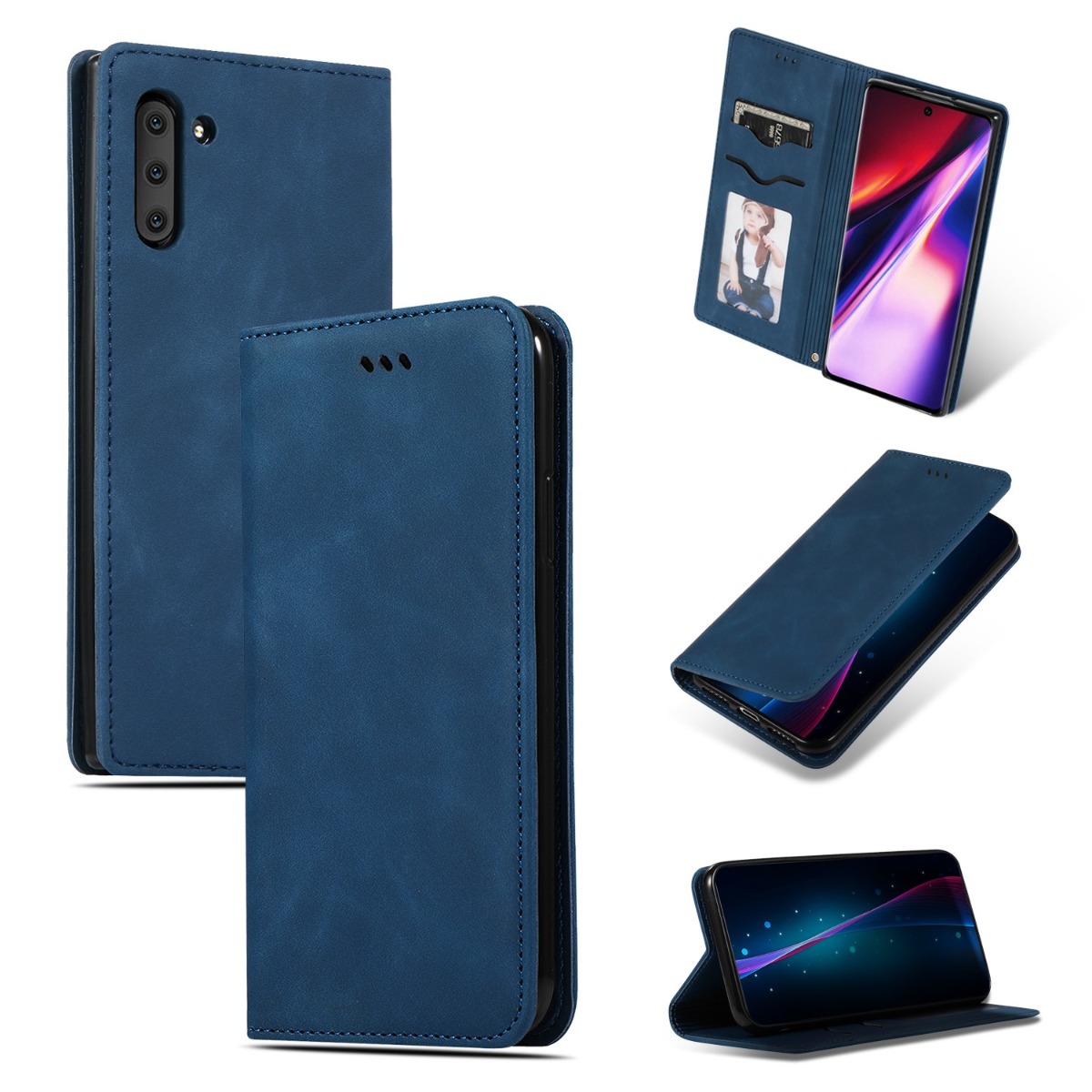 tamsiai melynas atverciamas deklas xiaomi redmi note 13 5g business style tamsiai melynas atverciamas deklas xiaomi redmi note 13 5g business style su korteliu laikikliais ir telefono laikiklio funkcija