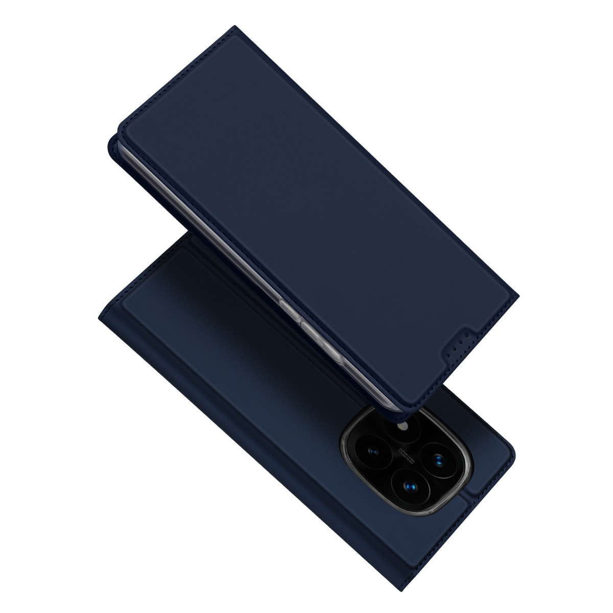 Tamsiai melynas atverciamas deklas Xiaomi Redmi Note 14 Pro Plus 5G Tamsiai melynas atverciamas deklas Xiaomi Redmi Note 14 Pro Plus 5G telefonui