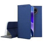 Tamsiai mėlynas atverčiamas dėklas Xiaomi Redmi Note 9T 5G Smart Magnet su apsaugos funkcija