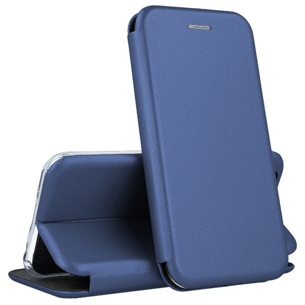 Tamsiai melynas atverciams deklas Xiaomi Redmi Note 11 4G Note 11S Book Elegance Tamsiai melynas atverciams deklas Xiaomi Redmi Note 11 4G Note 11S Book Elegance stovinti atversta ir uzdaryta
