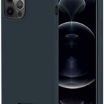 Tamsiai mėlynas dėklas Apple iPhone 12 Pro Max Mercury Soft su matiniu paviršiumi