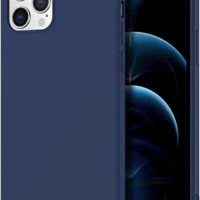 Tamsiai mėlynas dėklas Apple iPhone 12 Pro Max X-level Dynamic, matinis paviršius, apsauga kamerai