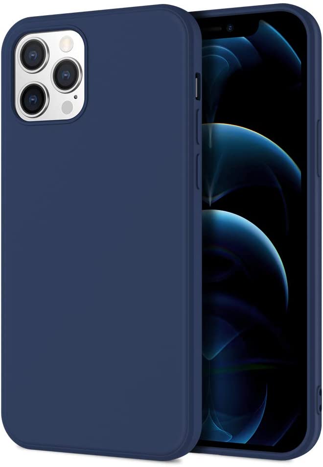 Tamsiai mėlynas dėklas Apple iPhone 12 Pro Max X-level Dynamic Tamsiai mėlynas dėklas Apple iPhone 12 Pro Max X-level Dynamic, matinis paviršius, apsauga kamerai