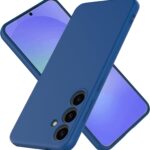 tamsiai melynas silikoninis deklas samsung a366 a36 5g mercury silikoninis su kamera ispjovomis