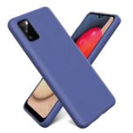 Tamsiai mėlynas dėklas Samsung Galaxy A025G A02s X-level Dynamic telefone su kamerų iškirpimu