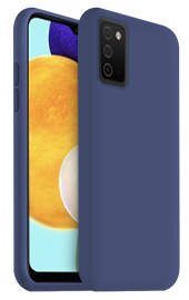 Tamsiai mėlynas dėklas Samsung Galaxy A035 A03s X-level Dynamic tvirtas ir lygus paviršius