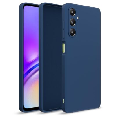 tamsiai melynas deklas samsung galaxy a057 a05s x-level dynamic su kameru apsauga