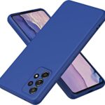 Tamsiai mėlynas dėklas Samsung Galaxy A135 A13 4G Mercury Silicone aplenkia telefoną