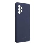 Tamsiai mėlynas dėklas Samsung Galaxy A725 A72 Mercury Soft su kamera atidarymu ir Minkšta medžiaga