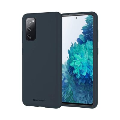 Tamsiai mėlynas dėklas Samsung Galaxy G780 S20 FE Mercury Soft apsaugo telefoną ir suteikia stilingą išvaizdą
