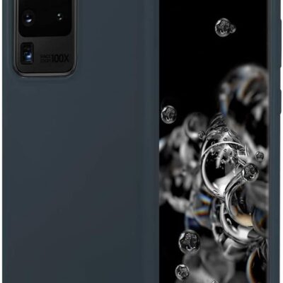 Tamsiai mėlynas dėklas Samsung Galaxy G988 S20 Ultra Mercury Soft su matiniu paviršiumi ir kamera