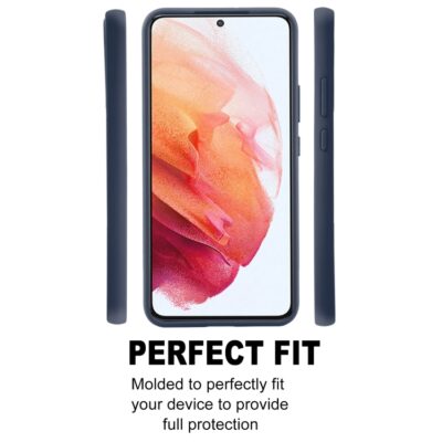 Tamsiai mėlynas dėklas Samsung Galaxy S22 Plus Mercury Soft iš trijų pusių