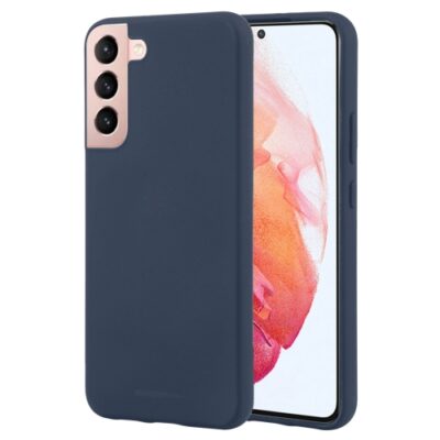 Tamsiai mėlynas dėklas Samsung Galaxy S22 Plus Mercury Soft aplink telefoną