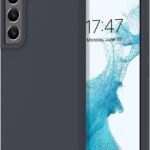 tamsiai melynas deklas samsung galaxy s22 plus x-level dynamic su triju kameros lęšiais