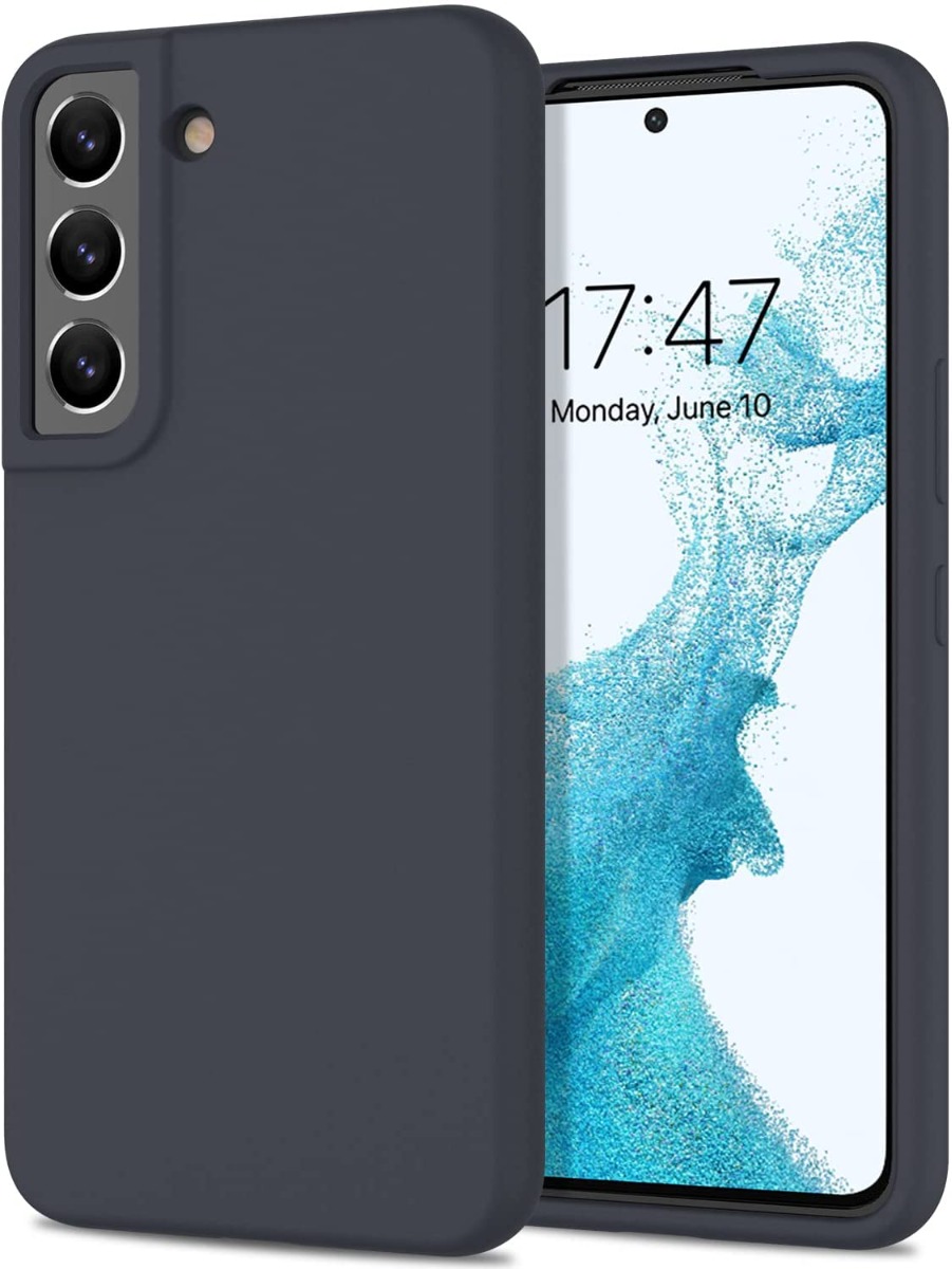 Tamsiai mėlynas dėklas Samsung Galaxy S22 X-level Dynamic Tamsiai mėlynas dėklas Samsung Galaxy S22 su trimis kameromis