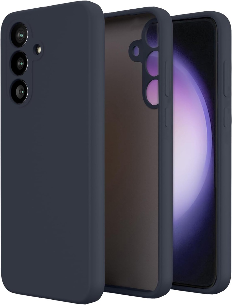 Tamsiai mėlynas dėklas Samsung Galaxy S711 S23 FE X-level Dynamic Tamsiai mėlynas dėklas Samsung Galaxy S711 S23 FE X-level Dynamic su atvira kamera ir ekranu