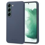 Tamsiai melynas deklas Samsung Galaxy S916 S23 Plus 5G Mercury Soft su matiniu pavirsiu