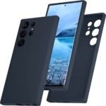 Tamsiai mėlynas dėklas Samsung Galaxy S918 S23 Ultra 5G mercury silicone aplink telefoną
