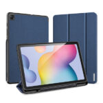 Tamsiai mėlynas dėklas Samsung Tab S6 Lite 10.4 colių įrenginiui Dux Ducis Domo