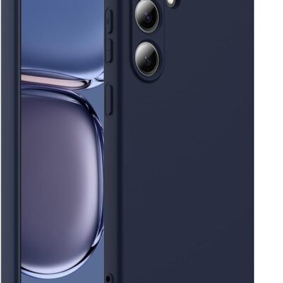 Tamsiai mėlynas dėklas Samsung S731 S25 FE X-level Dynamic su apsauga išmaniojo telefono kameroms ir mygtukams