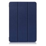 tamsiai melynas deklo samsung t580 t585 tab a 10 1 2016 smart leather vaizdas is priekio