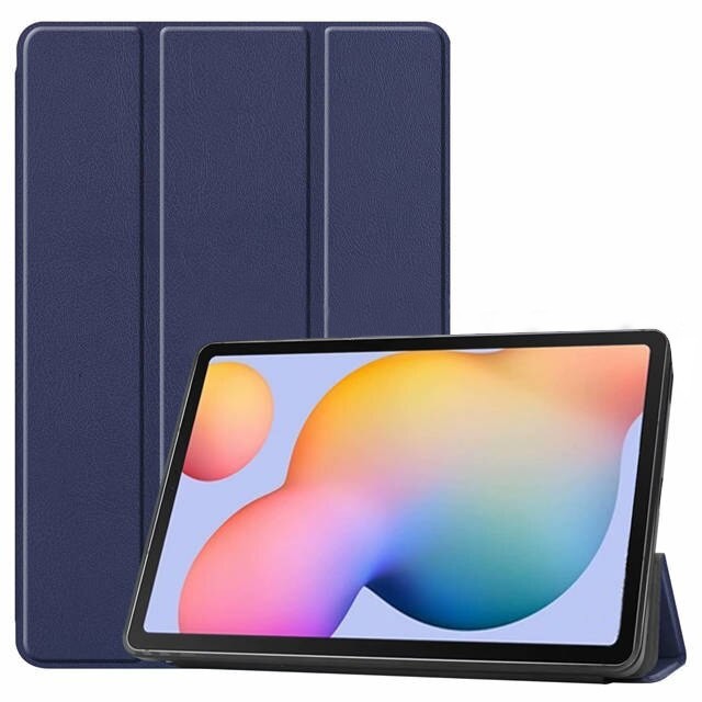 Tamsiai mėlynas dėklas Samsung X110 X115 Tab A9 8.7 Smart Leather Tamsiai mėlynas dėklas Samsung X110 X115 Tab A9 8.7 Smart Leather planšetiniam kompiuteriui