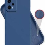 Tamsiai mėlynas dėklas Xiaomi Poco F5 5G X-level Dynamic su minkšta vidine dalimi