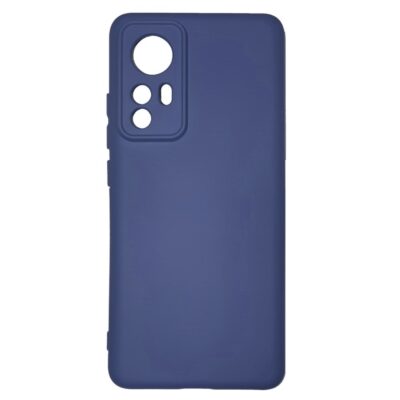 Tamsiai mėlynas dėklas Xiaomi Redmi Note 12S Liquid Silicone 1.5mm su kamerų išpjovomis