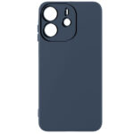 Tamsiai mėlynas dėklas Xiaomi Redmi Note 14 5G X-level Dynamic su atvira kamera
