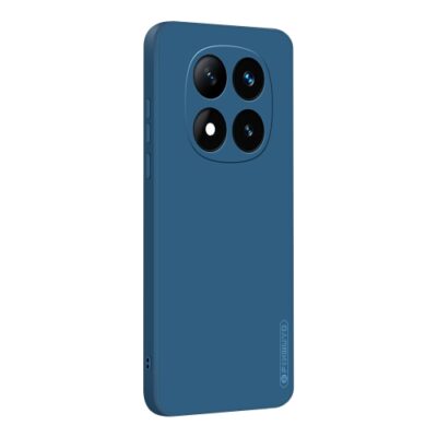Tamsiai mėlynas dėklas Xiaomi Redmi Note 14 Pro Plus 5G Liquid Silicone 1.5mm spalvos ir dizaino