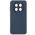 Tamsiai mėlynas dėklas Xiaomi Redmi Note 14 Pro Plus 5G su keturių kamerų angomis