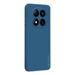 Tamsiai mėlynas dėklas Xiaomi Redmi Note 15 Pro 5G Liquid Silicone 1.5mm aplink telefoną su matiniu paviršiumi