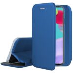 Tamsiai mėlynos spalvos atverčiamas dėklas Samsung Galaxy A525 A52 5G telefonui