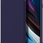 Tamsiai mėlynos spalvos dėklas Apple iPhone 7 8 SE 2020 X-level Dynamic matomas iš priekio ir nugarėlės