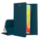 Tamsiai žalias atverčiamas dėklas Xiaomi Redmi 11A su magnetiniu užsegimu