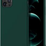 Tamsiai žalias dėklas Apple iPhone 12 Pro Max x-level dynamic telefono apsaugai