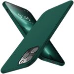 Tamsiai žalias dėklas Apple Iphone 13 Pro X-level Guardian su kameros apsauga ir mygtukais