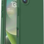 Tamsiai žalias dėklas Apple iPhone 16 X-level Dynamic su matiniu paviršiumi ir tiksliais mygtukų išpjovomis