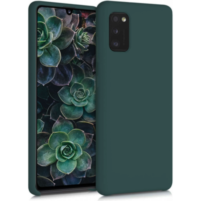 Tamsiai zalias deklas Samsung Galaxy A035 A03s X-level Dynamic priekinis ir galinis vaizdas