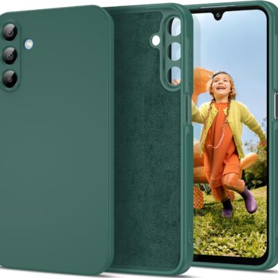 Tamsiai zalias deklas Samsung Galaxy A155 A15 4G A156 A15 5G X-level Dynamic telefono apsaugai