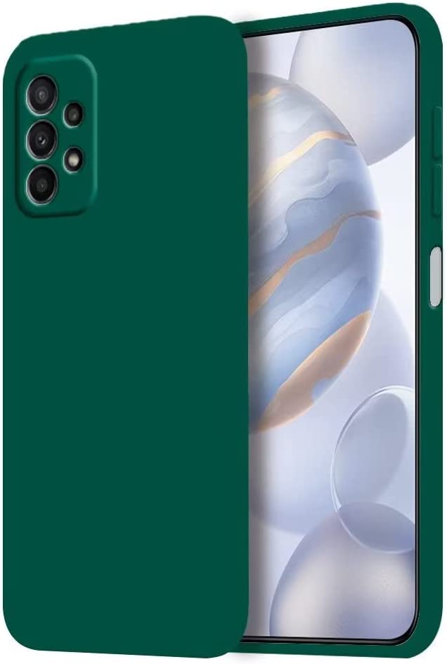 Tamsiai žalias dėklas Samsung Galaxy A235 A23 4G Mercury Silicone Tamsiai žalias dėklas Samsung Galaxy A235 A23 4G silikoninis Mercury modelis su kamera ir mygtukais