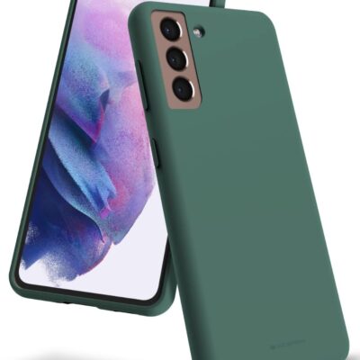 tamsiai zalias dekals samsung galaxy s911 s23 5g mercury silicone silikono medziagos