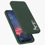 Tamsiai zalias deklas Samsung Galaxy S931 S25 X-level Guardian su apsauga kamerai