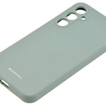 Tamsiai žalias dėklas Samsung S711 S23 FE Mercury Silicone su skylutėmis kamerai