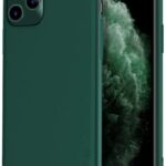 Tamsiai zalia spalva dekla Apple iPhone 11 Pro telefonui x-level Guardian